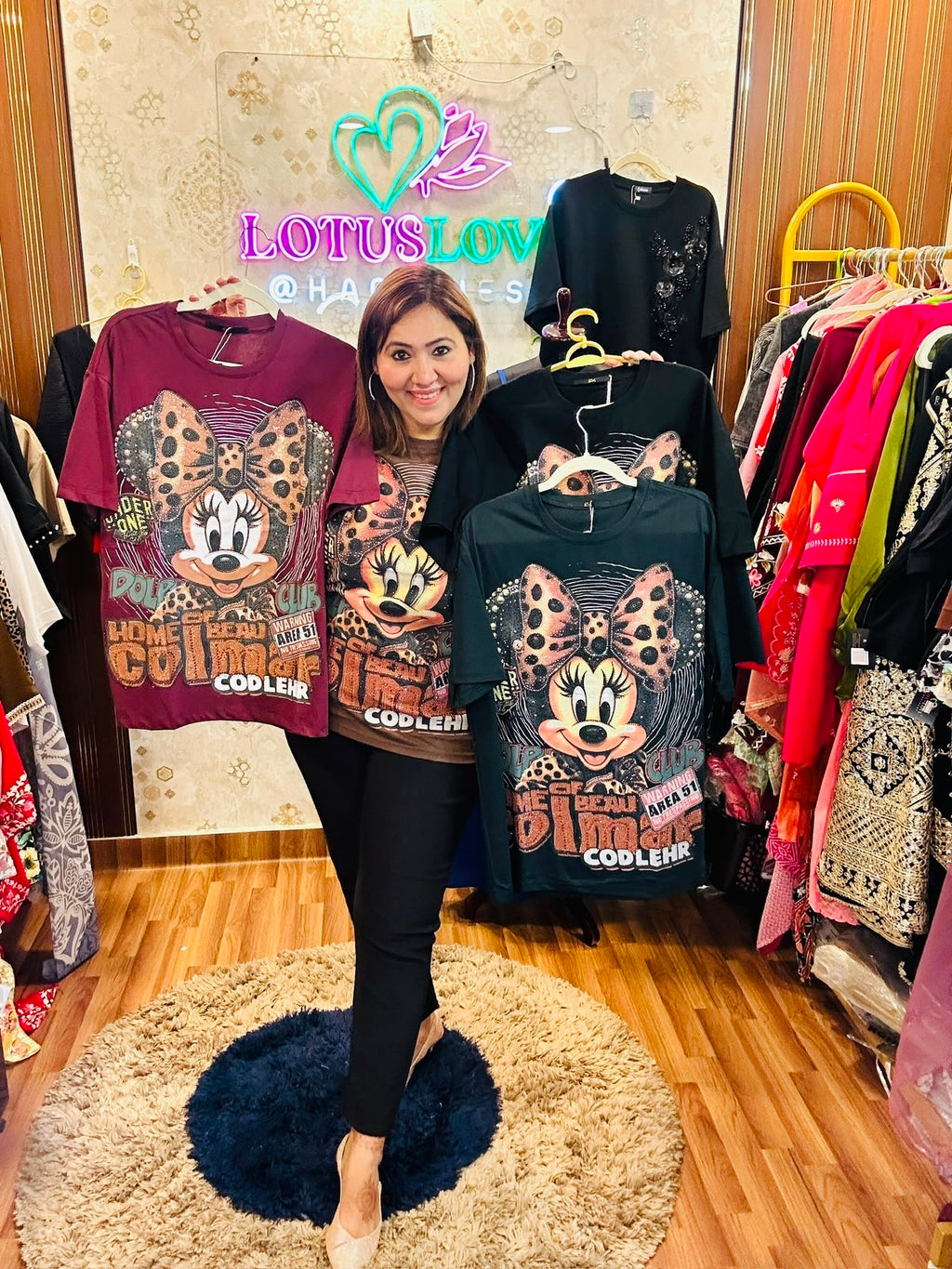Bling mini mouse Tshirt