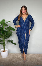 Dhoti skirt outfit