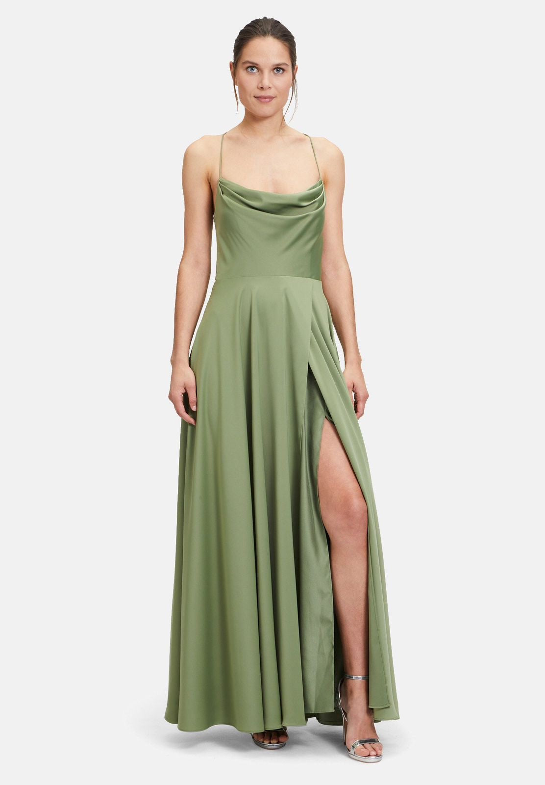 HEAVY SATIN GOWN
