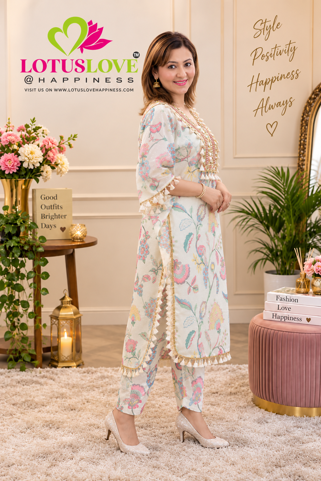 Kashmiri Phiran co ord set