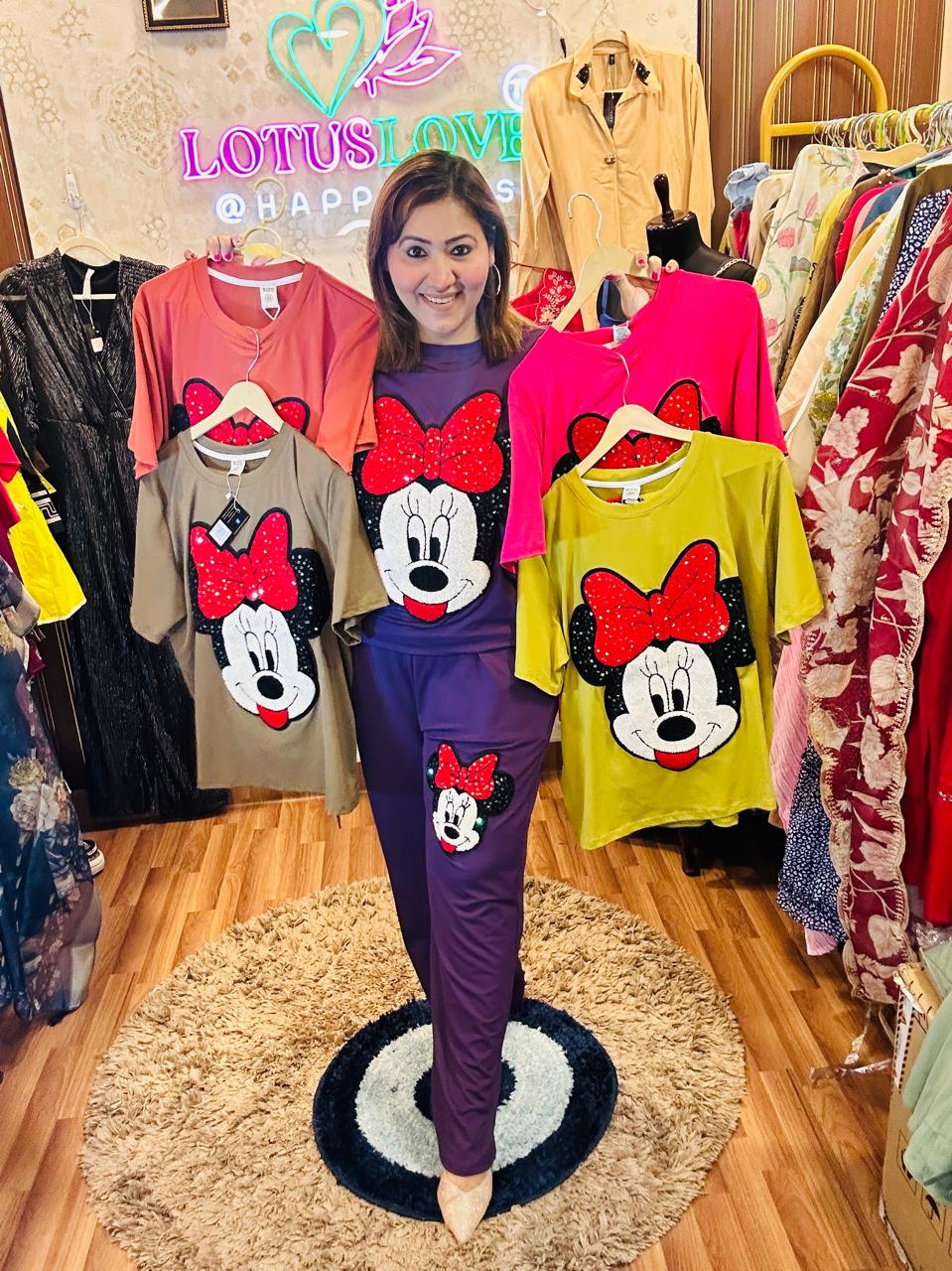 Elegant Mickey Mouse co-ord set LL21